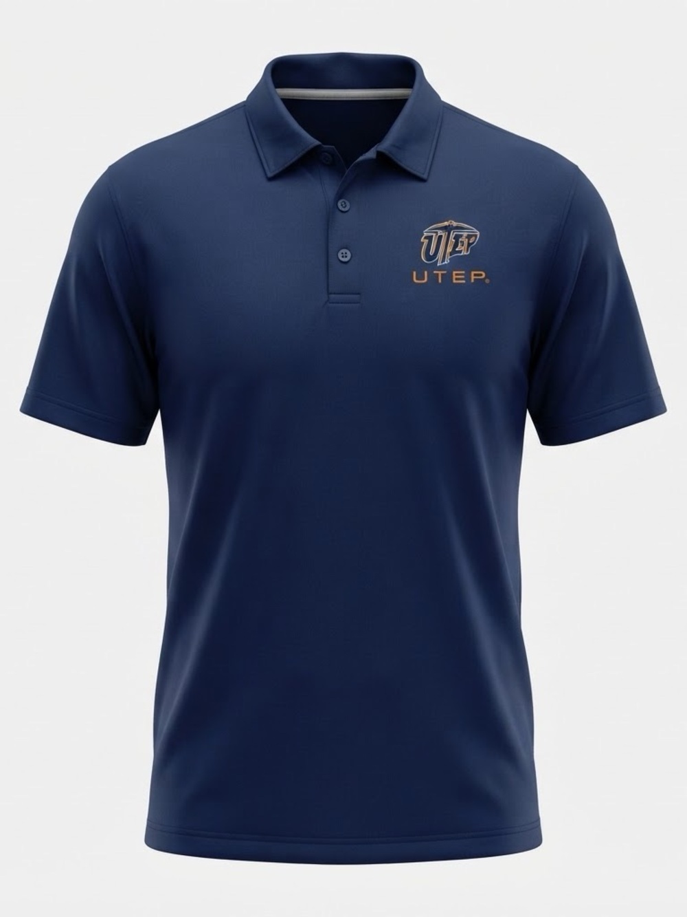 UTEP Miners Rivalry Threads 91 Polo Shirt Men XL Navy Blue NWT NCAA